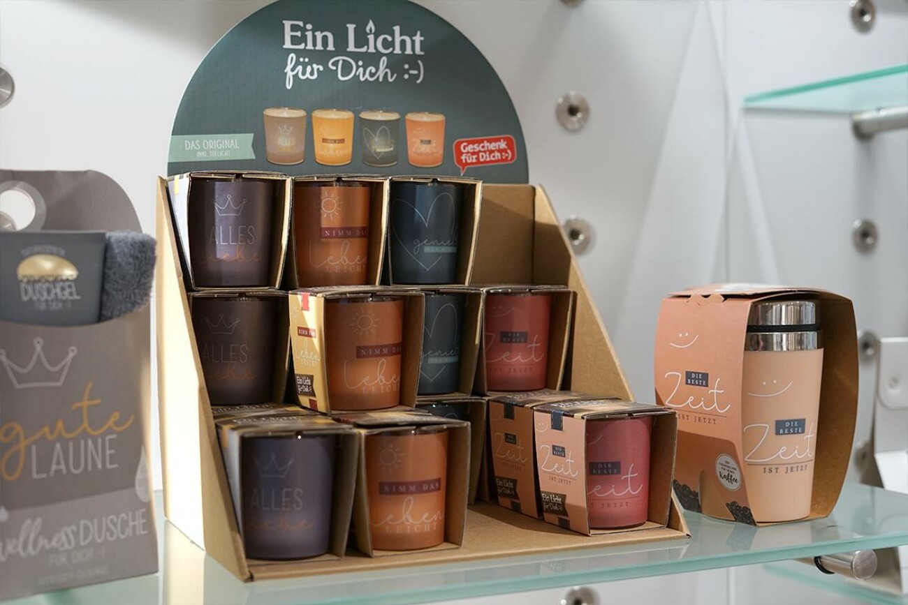 Auswahl an Kerzen von "Ein Licht für Dich :-)"